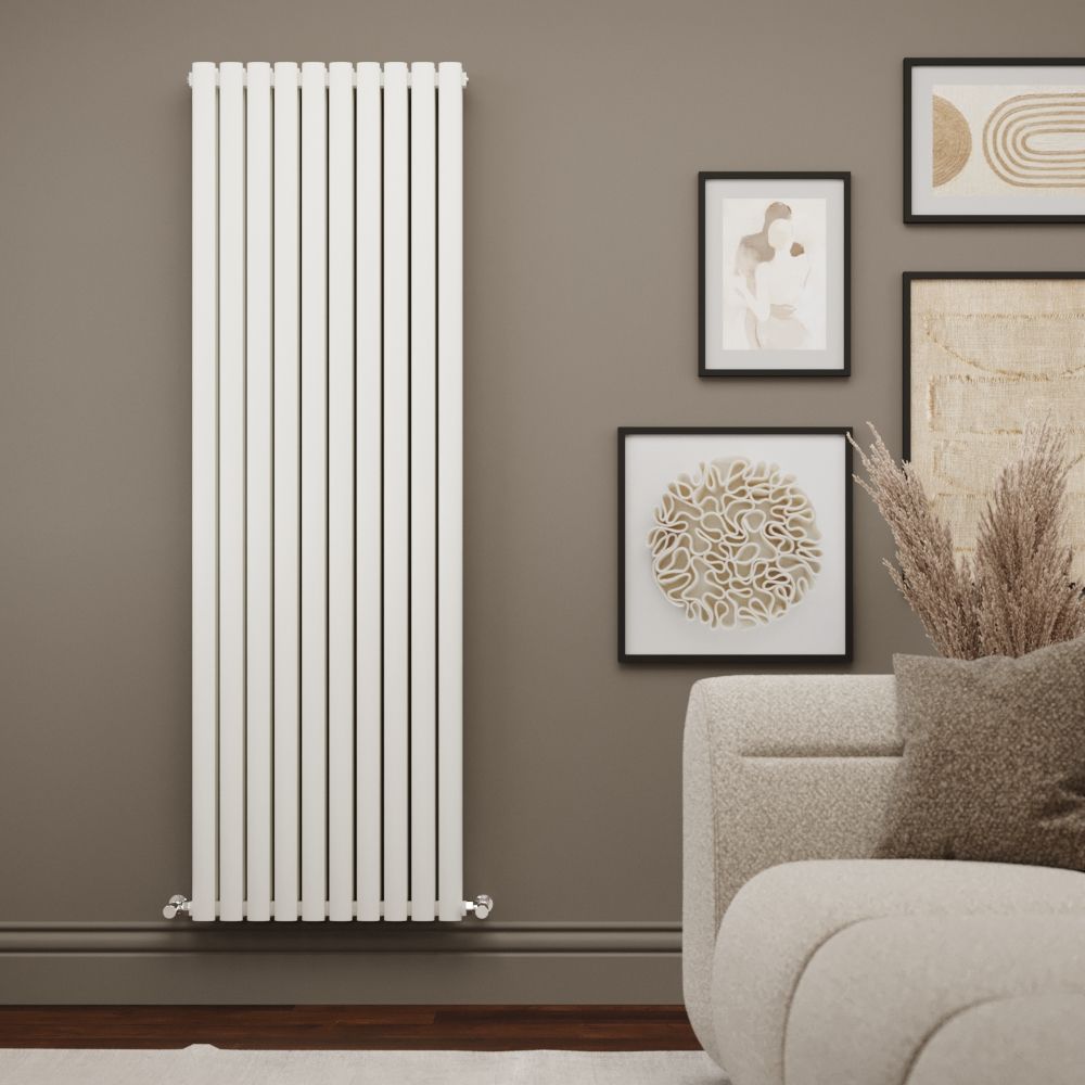 Milano Aruba Ayre Aluminium Vertical Designer Radiator (Double Panel