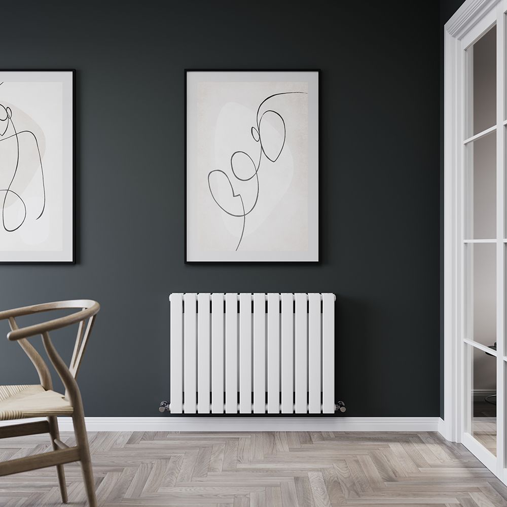 Milano Compact Convector Radiator Milano Erin - Flat Panel Horizontal Designer Convector Radiator ...