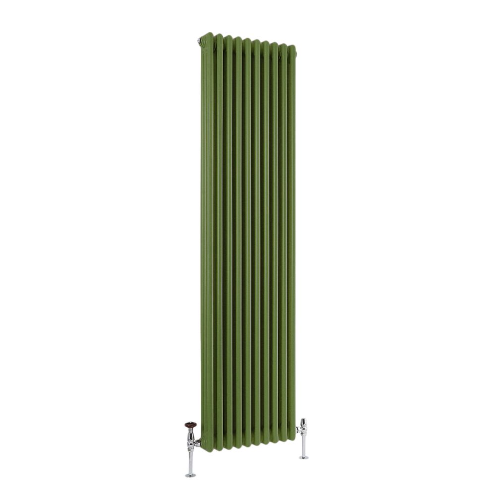 Green Column Radiator Milano Windsor - Vertical Traditional Column Radiator - 3 Column ...