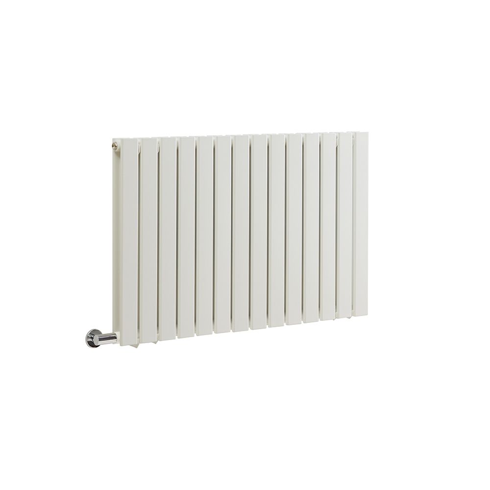Milano x ECOSO Alpha Electric White Horizontal Designer Radiator