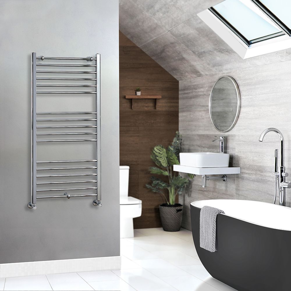 Radiator Valves Bathroom Towel Rail Not Heating Up 1800 X 500mm
