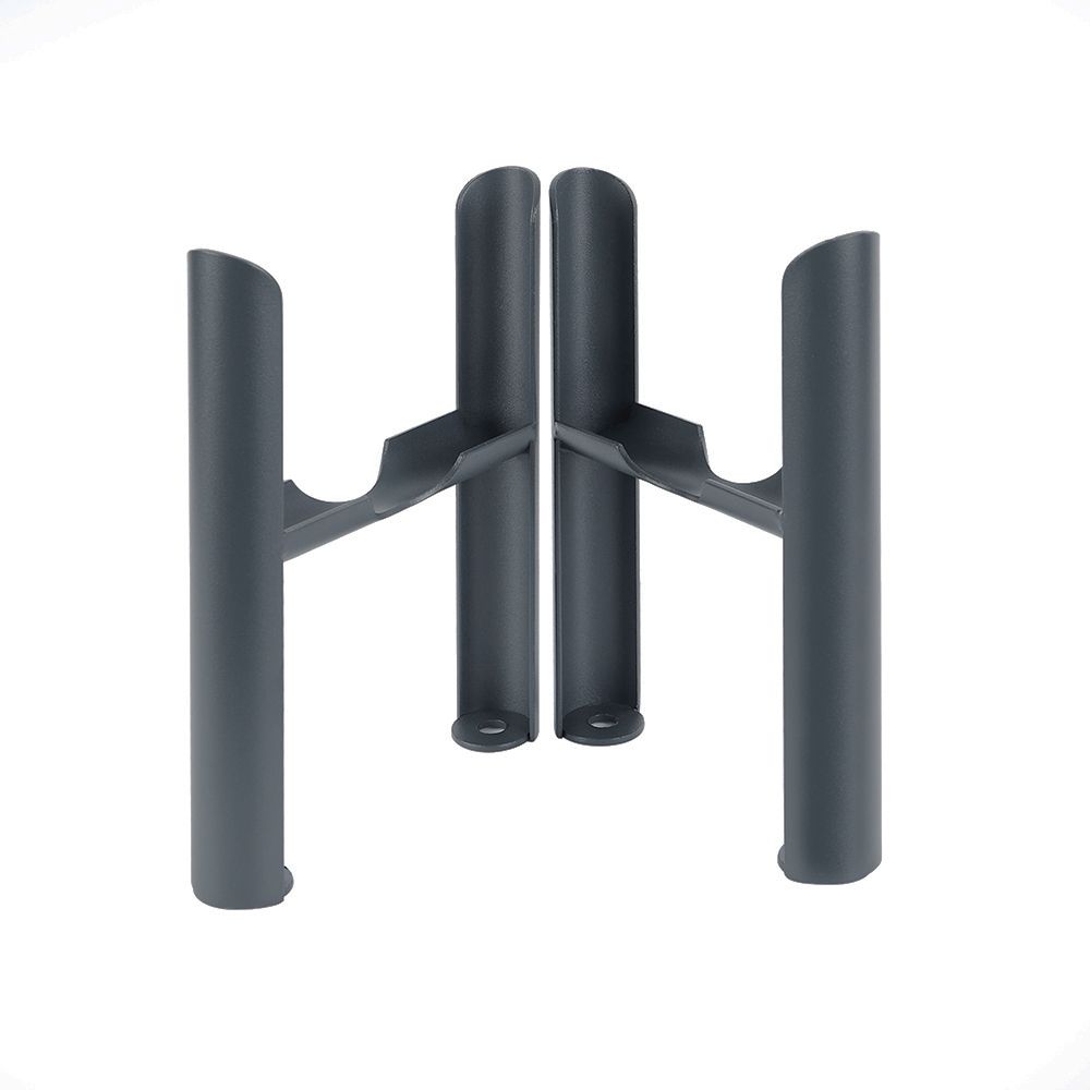 Anthracite Column Radiator Feet | Victorian Plumbing