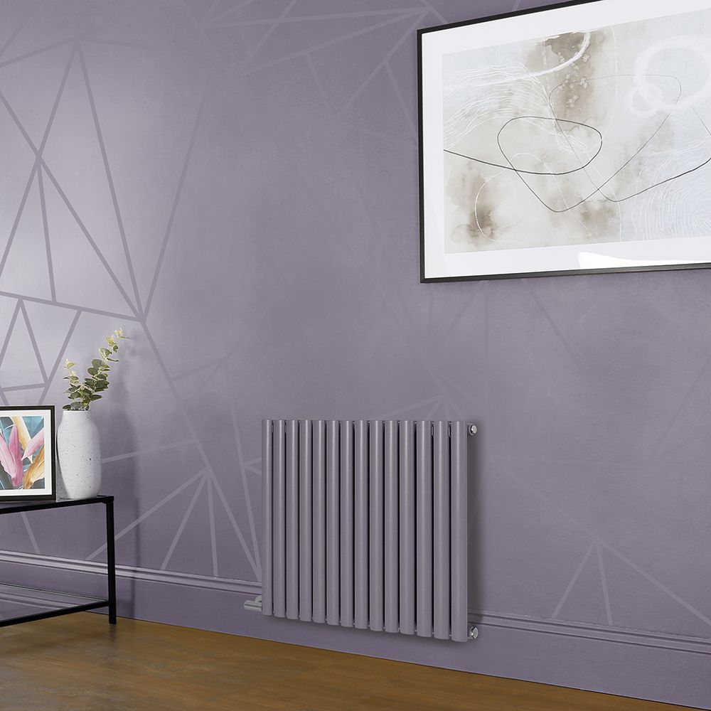 Milano Aruba Electric - Dahlia Purple Horizontal Designer Radiator ...