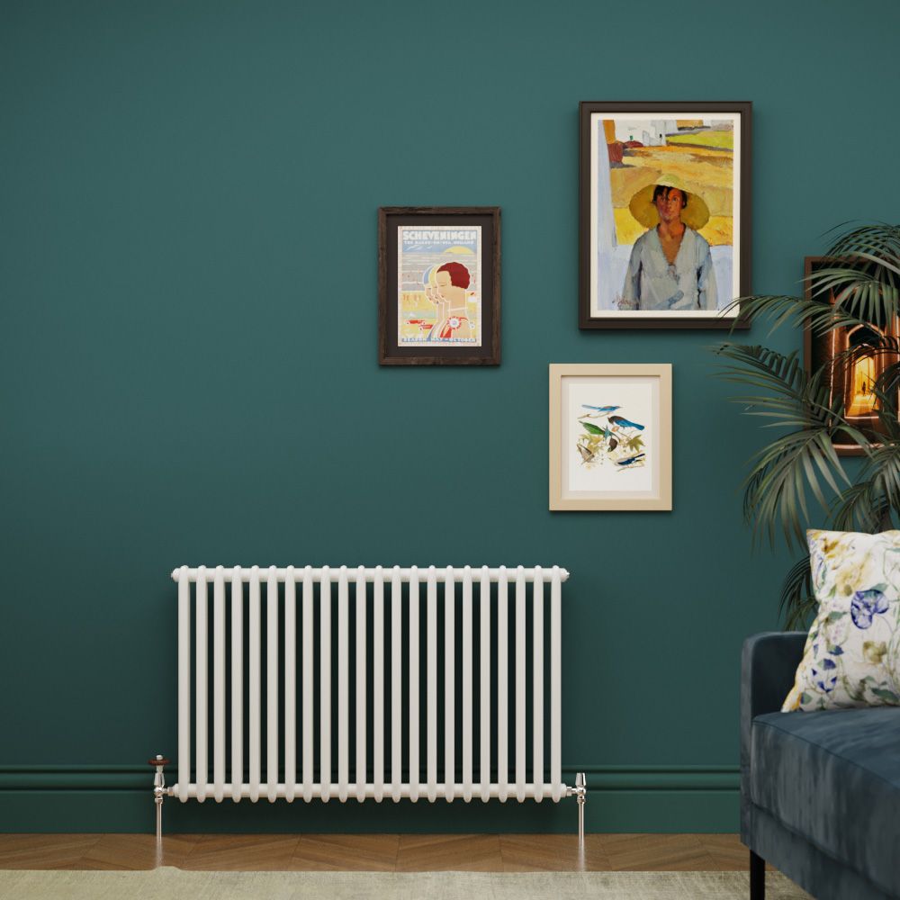 Milano Windsor White Traditional Horizontal Double Column