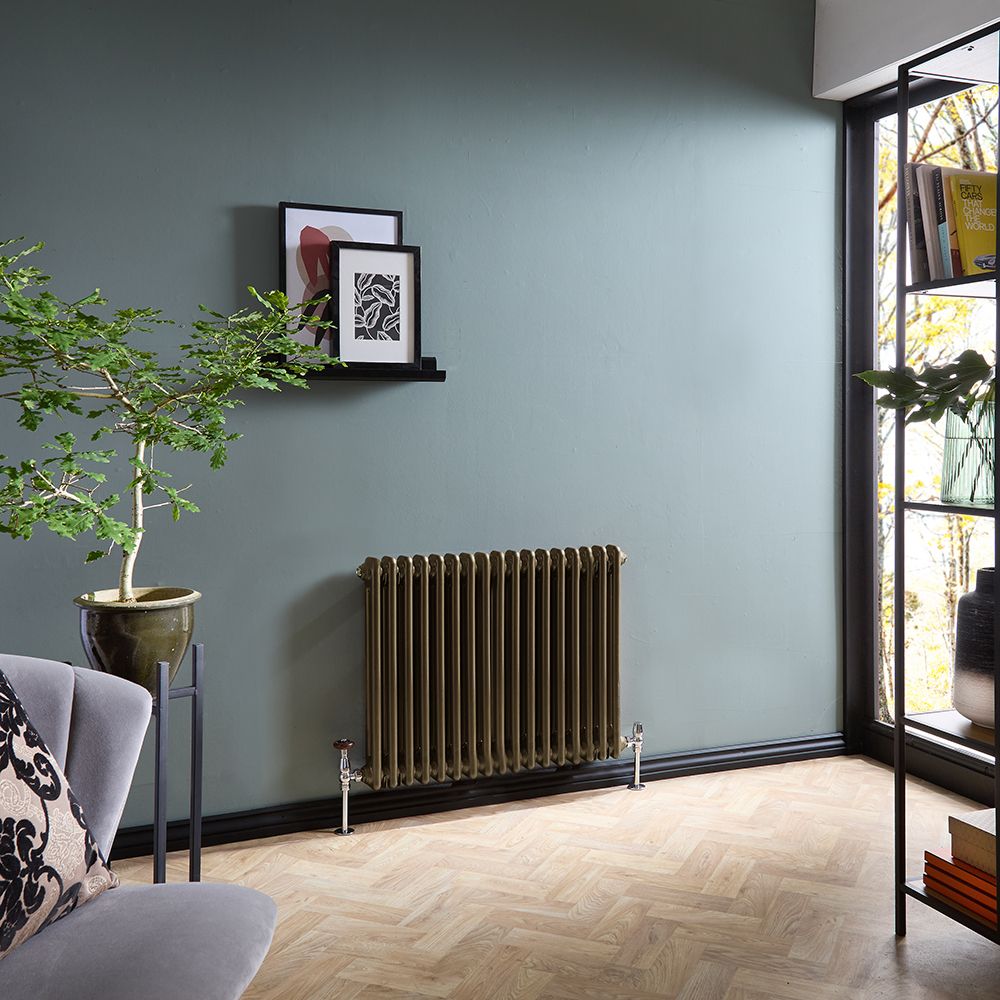 Milano Windsor Horizontal Traditional Double Column Radiator