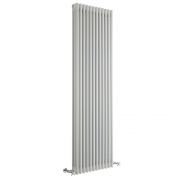Milano Windsor - Vertical Triple Column White Traditional Cast Iron ...