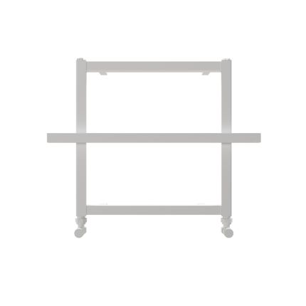 Carisa Ajax - Aluminium Heated Towel Rail - 450mm x 600mm - White