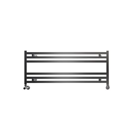 Carisa Fame - Aluminium Horizontal Heated Towel Rail - 400mm x 1000mm - Choice of Finish