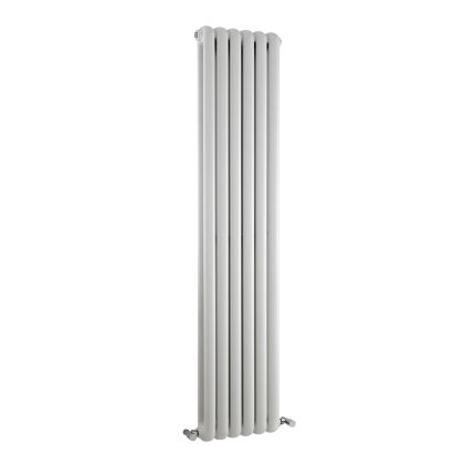Milano Urban - White Vertical Double Column Radiator 1500mm x 383mm