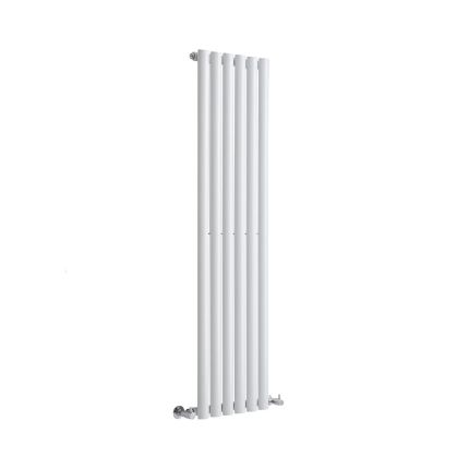 Milano Aruba - Modern White Vertical Designer Radiator 1400mm x 354mm (Single Panel)