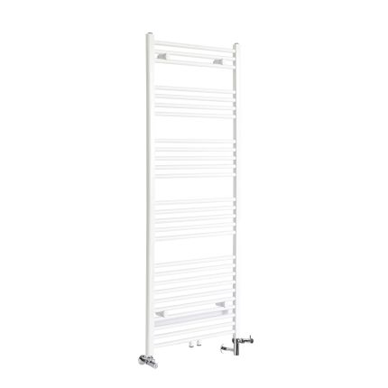 Milano Neva - White Dual Fuel Heated Towel Rail 1600mm x 500mm