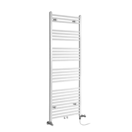 Milano Neva Dual Fuel - White Heated Towel Rail - Choice of Size