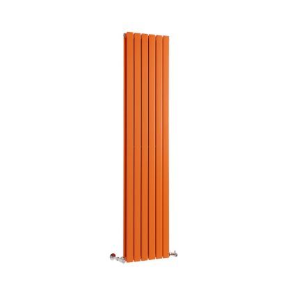 Milano Alpha - Vertical Flat Double Panel Designer Radiator - Choice of Colours and Sizes