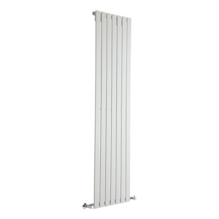 Milano Alpha - Vertical Flat Single Panel Designer Radiator - Choice of Colours and Sizes