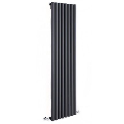 Milano Java - Anthracite Vertical Designer Radiator (Single Panel) - Choice of Size