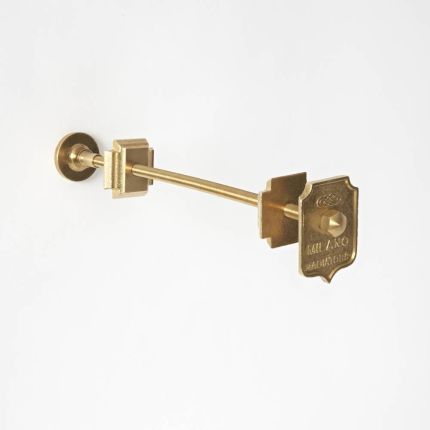 Milano - Cast Iron Radiator Luxury Wall Stay - Brass