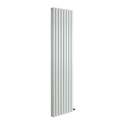 ECOSO Aruba Ardus - 1784mm White Dry Heat Vertical Electric Designer Radiator - Choice of Size and Wi-Fi Thermostat