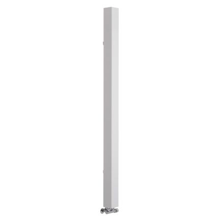 Lazzarini Way - One Tube - Mineral White Designer Radiator - 1800mm x 100mm