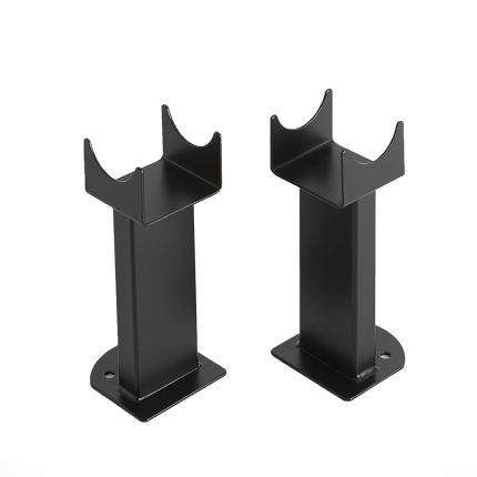 Milano - Black Floor-Mounting Feet for Capri & Java Designer Radiators