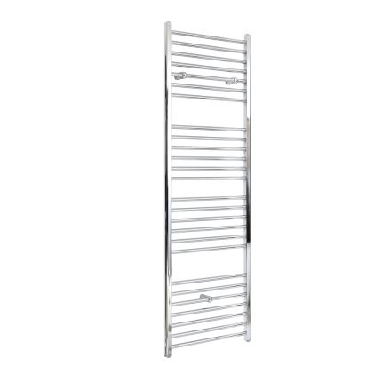 Milano Kent Electric - Straight Chrome Heated Towel Rail 1800mm x 400mm