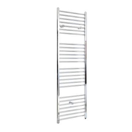 Milano Kent Electric - Straight Chrome Heated Towel Rail 1800mm x 500mm
