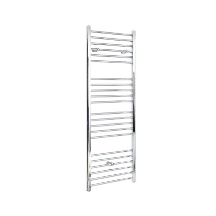Milano Kent Electric - Straight Chrome Heated Towel Rail 1600mm x 600mm