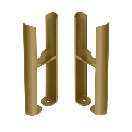 Milano Windsor - Traditional 2 Column Radiator Feet - Choice of Metallic Colours