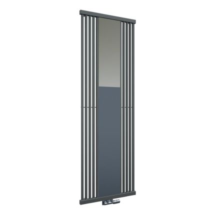 Terma Intra - Stone Vertical Designer Radiator With Mirror 1900mm x 640mm (Single Panel)