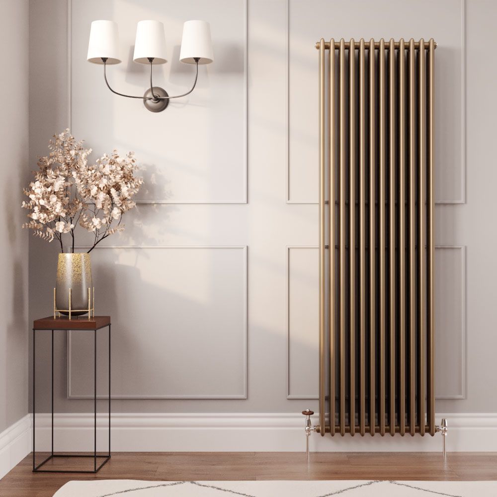 Milano Windsor - Vertical Traditional Column Radiator - Triple Column - Choice of Metallic Colours and Sizes