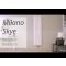 Milano Skye - Aluminium Anthracite Horizontal Designer Radiator 600mm x 565mm (Single Panel)