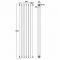 Milano Urban - Anthracite Vertical Double Column Radiator 1500mm x 383mm