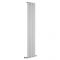 Milano Alpha - White Vertical Single Slim Panel Designer Radiator 1780mm x 350mm