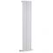 Milano Java - White Vertical Round Tube Designer Radiator 1780mm x 354mm (Single Panel)