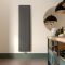 Milano Skye - Aluminium Anthracite Vertical Designer Radiator 1800mm x 470mm (Single Panel)