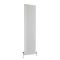 Milano Esme - White Vertical Aluminium Traditional Double Column Radiator - 1800mm x 450mm