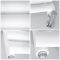Milano Aruba - White Horizontal Designer Radiator 472mm x 1780mm (Single Panel)