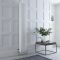 Milano Windsor - White Traditional 1800mm Vertical Four Column Radiator - Choice of Size and Feet