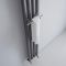 Milano - Chrome Towel Rail for Aruba Vertical Designer Radiator 230mm