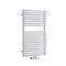 Milano Via - White Bar on Bar Central Connection Heated Towel Rail 837mm x 500mm