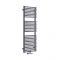 Milano Via - Anthracite Bar on Bar Central Connection Heated Towel Rail 1216mm x 400mm