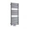 Milano Via - Anthracite Bar on Bar Central Connection Heated Towel Rail 1215mm x 500mm