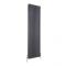 Milano Windsor - Vertical Triple Column Anthracite Traditional Cast Iron Style Radiator - 1800mm x 560mm