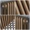 Milano Windsor - Metallic Bronze Vertical Traditional Column Radiator (Triple Column) - Various Sizes