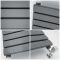 Milano Capri - Anthracite Horizontal Flat Panel Designer Radiator 354mm x 1600mm (Single Panel)