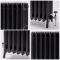 Milano Isabel - Cast Iron Radiator - 660mm Tall - Antique Graphite - Multiple Sizes Available