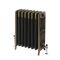 Milano Isabel - 6 Column Cast Iron Radiator - 660mm Tall - Natural Brass - Multiple Sizes Available