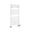 Milano Arno - White Dual Fuel Bar on Bar Heated Towel Rail 1190mm x 600mm