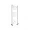 Milano Ive - White Dual Fuel Straight Heated Towel Rail 1000mm x 400mm