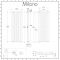 Milano Aruba - Anthracite Vertical Designer Radiator 1600mm x 590mm (Double Panel)