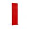 Milano Alpha - Siamese Red Vertical Designer Radiator (Double Panel) - 1780mm Tall - Choice Of Width